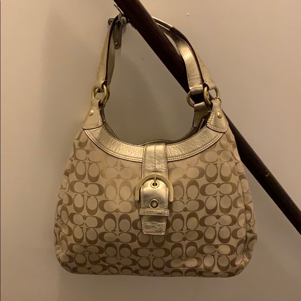 Monogram Coach Purse